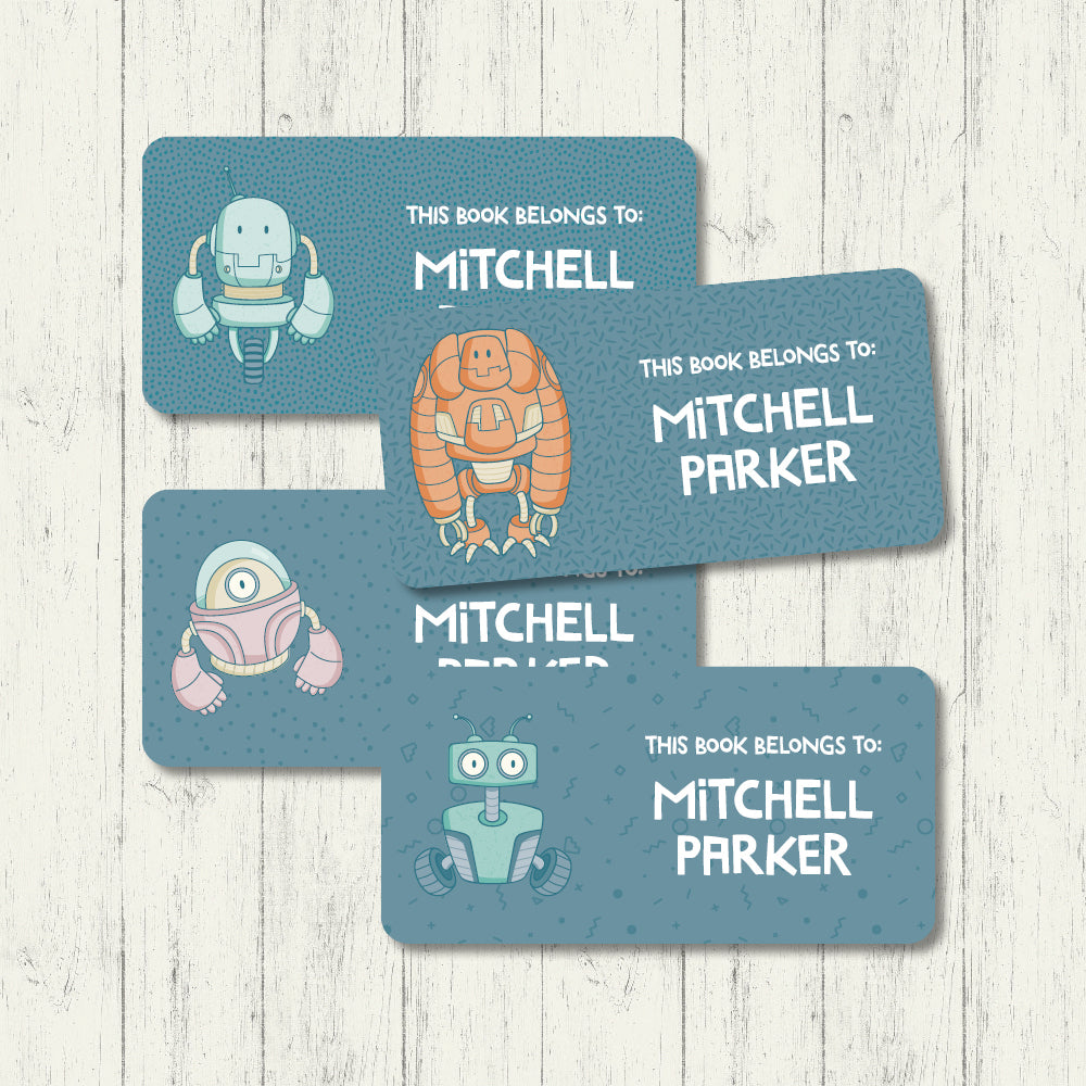 Personalised Book Labels for Kids Stories & Reading