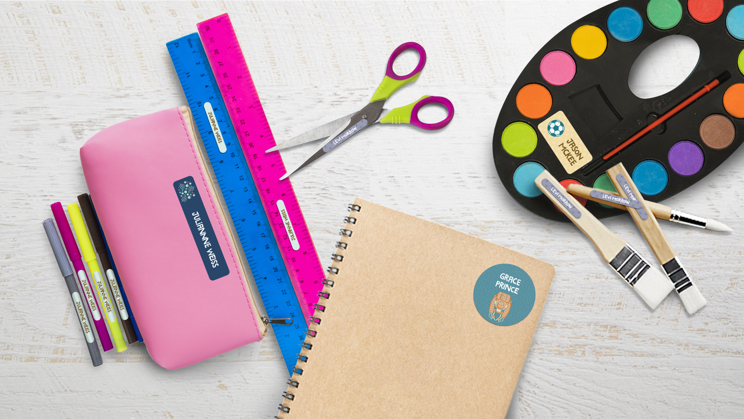 Creative Ways to Label Kids’ School Items (Fun & Practical Ideas for Parents)