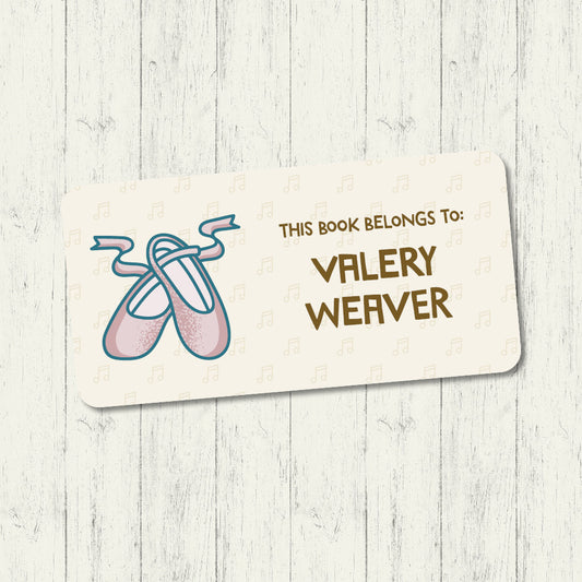 Ballet - Book Label