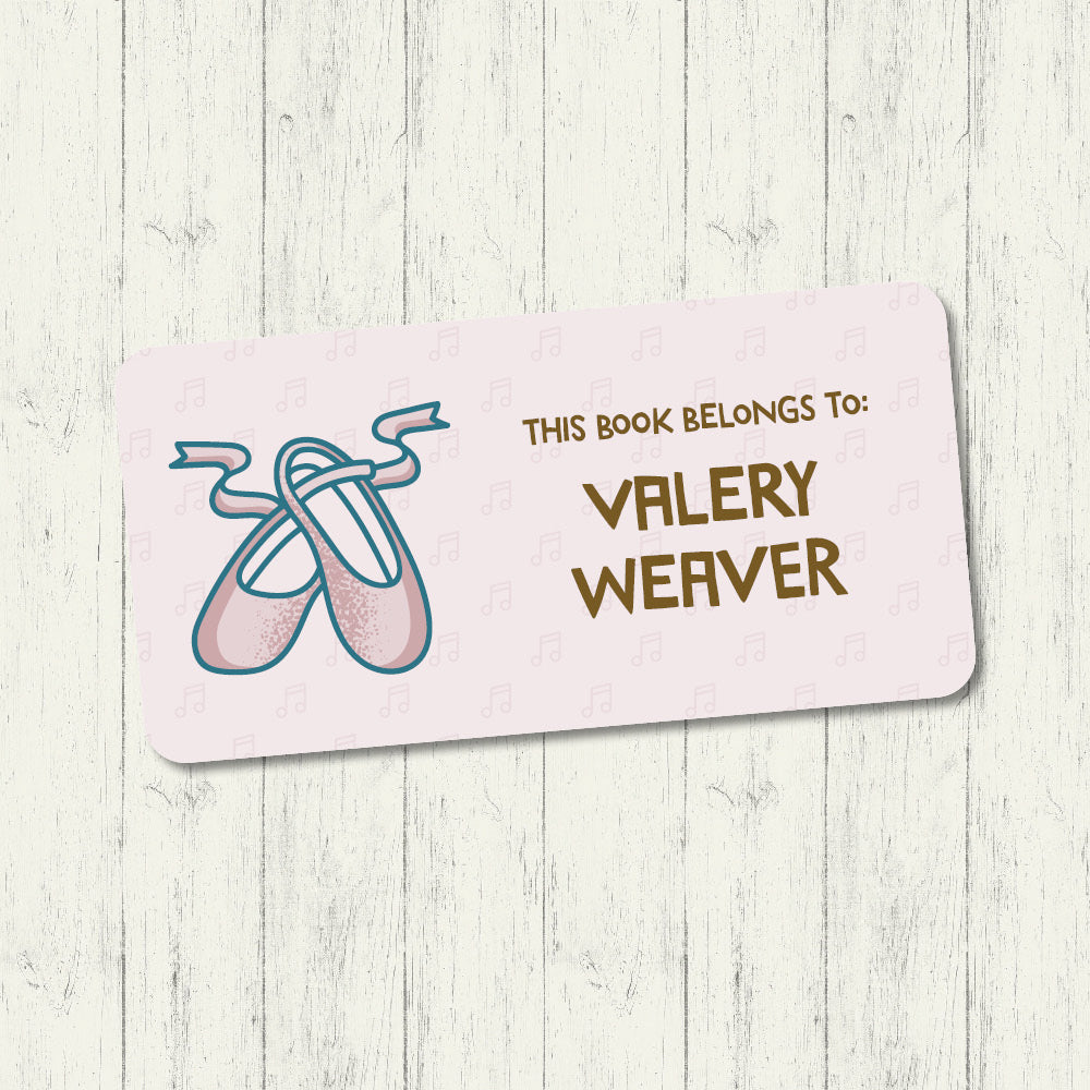 Ballet - Book Label