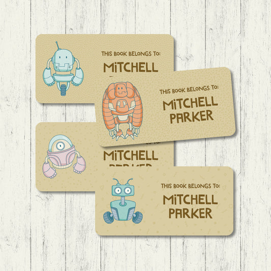 Bots - Book Labels