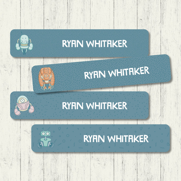 Bright Durable Large Name Labels for Big Items