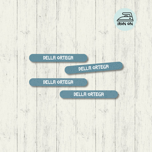 Bots - Mini Iron On Labels