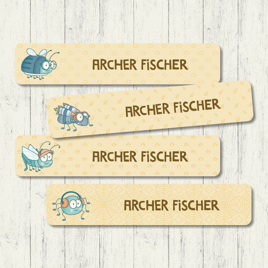 Crawly Critters - Large Labels