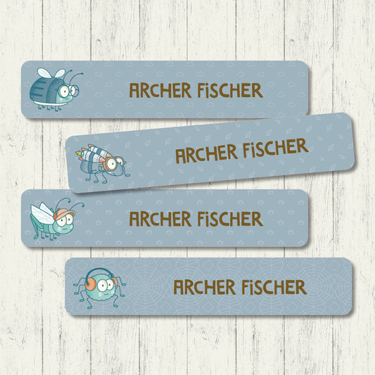 Crawly Critters - Large Labels