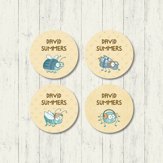 Crawly Critters - Shoe Labels