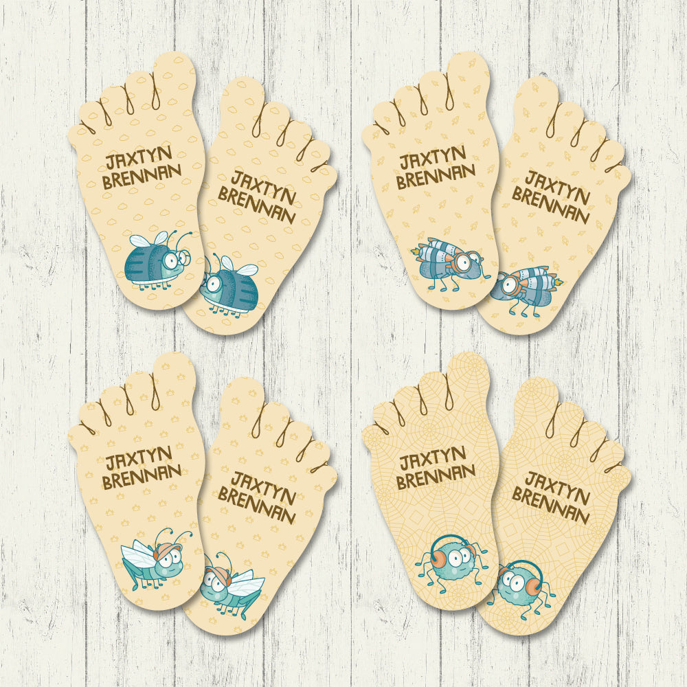 Crawly Critters - Shoe Labels