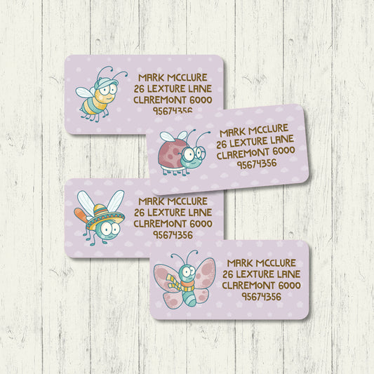 Cute Critters - Address Labels