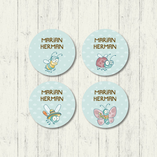Cute Critters - Shoe Labels