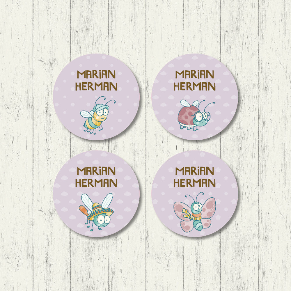 Cute Critters - Shoe Labels