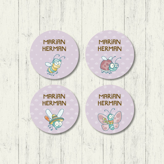 Cute Critters - Shoe Labels