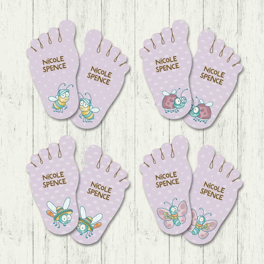 Cute Critters - Shoe Labels