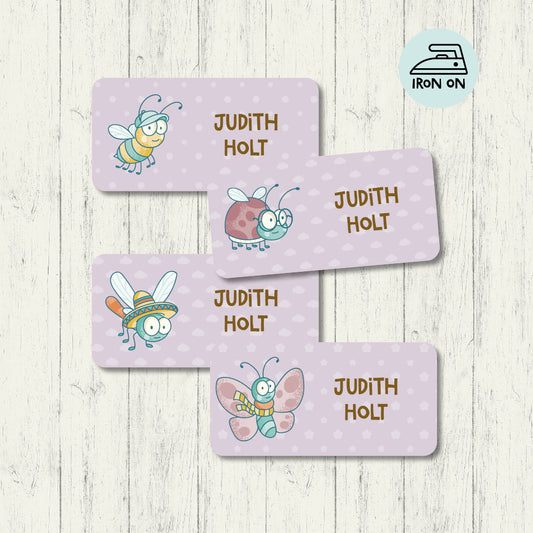 Cute Critters - Standard Iron On Labels