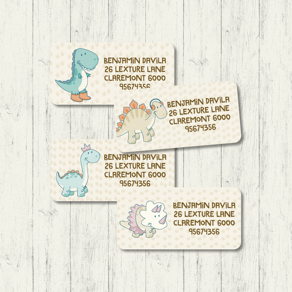 Dino Buddies - Address Labels