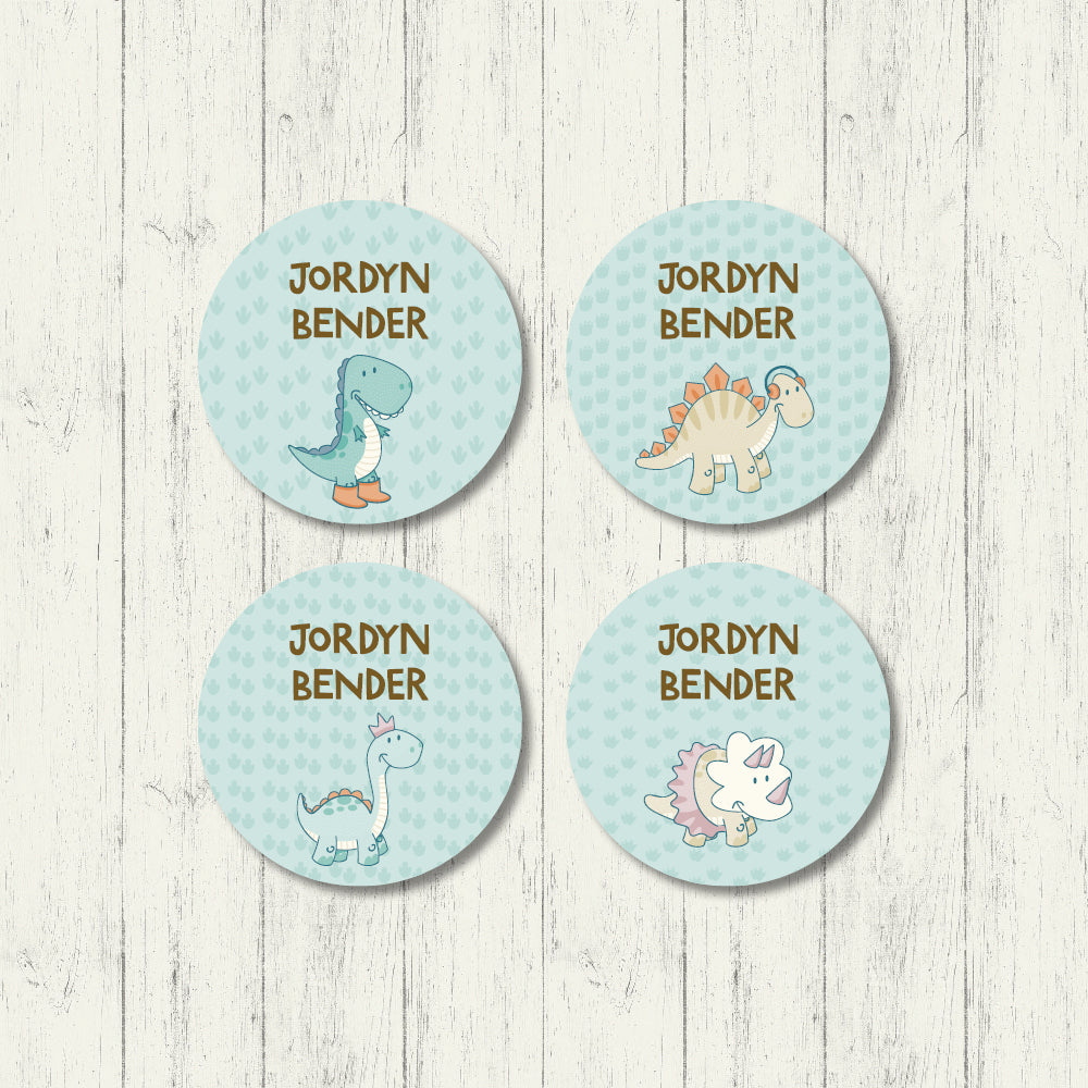 Dino Buddies - Shoe Labels