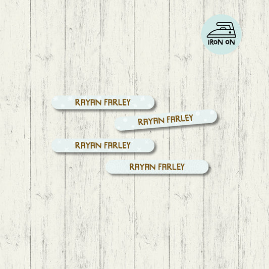 EEEWW - Mini Iron On Labels