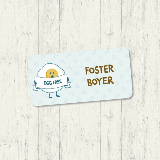 Egg Free - Standard Label