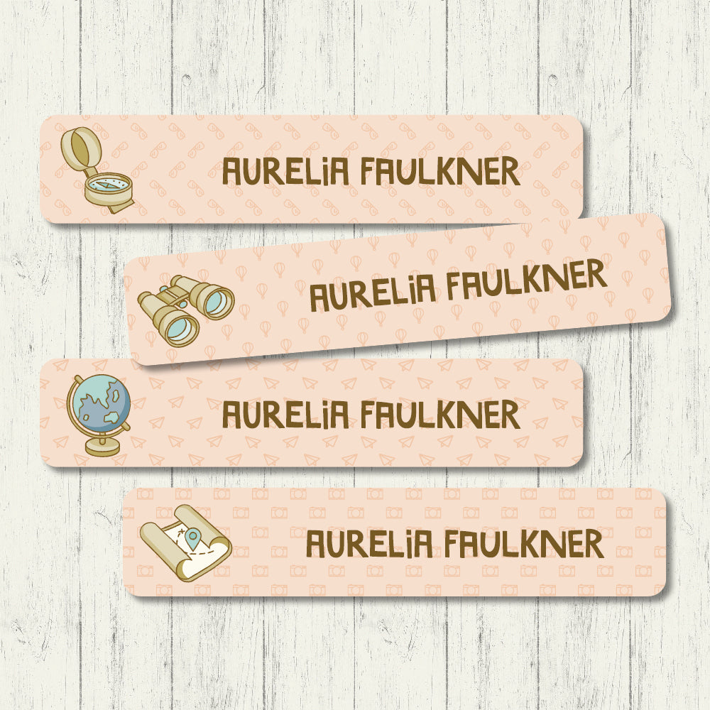 Explore The World - Large Labels