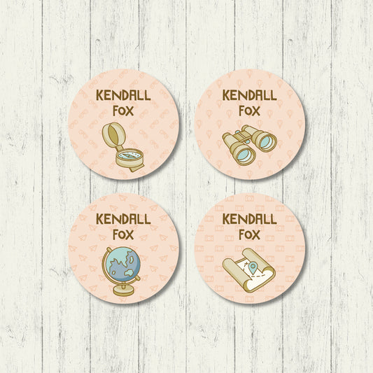 Explore The World - Shoe Labels