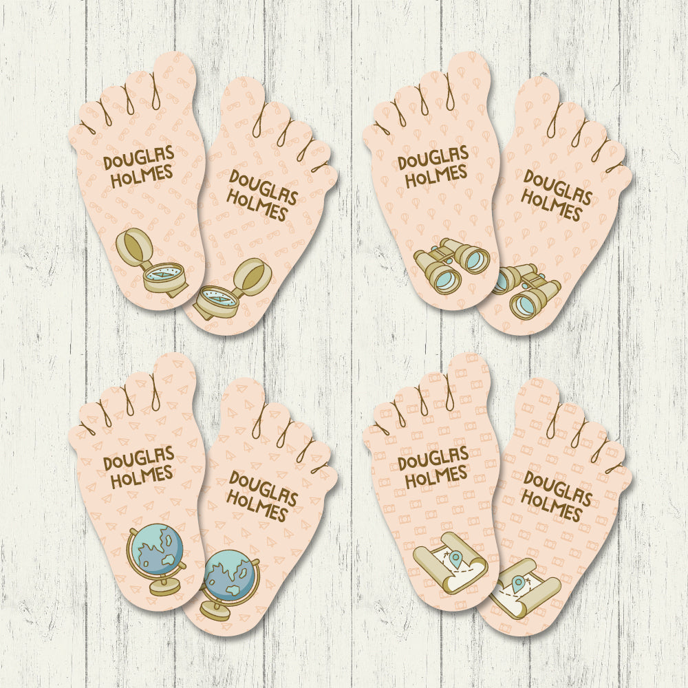 Explore The World - Shoe Labels