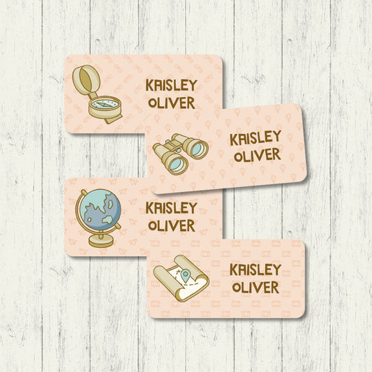 Explore The World - Standard Labels