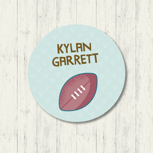 Football - Circle Label