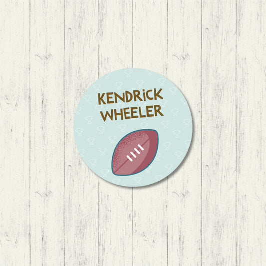 Football - Shoe Label