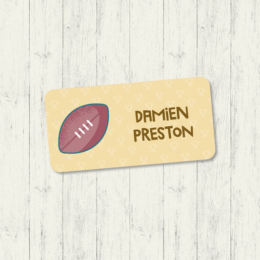 Football - Standard Label