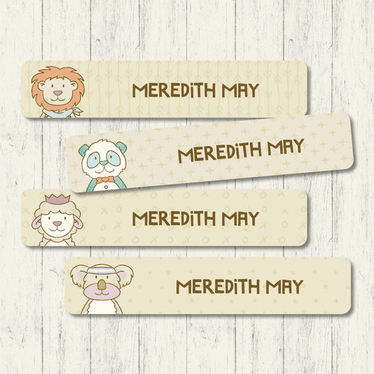 Fuzzy Friends - Large Labels