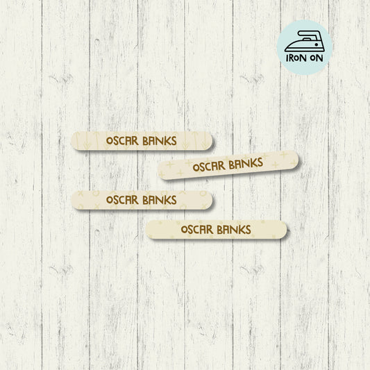 Fuzzy Friends - Mini Iron On Labels