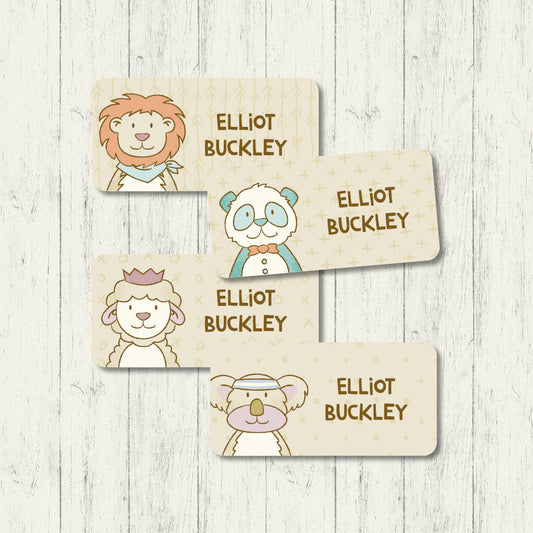 Fuzzy Friends - Standard Labels