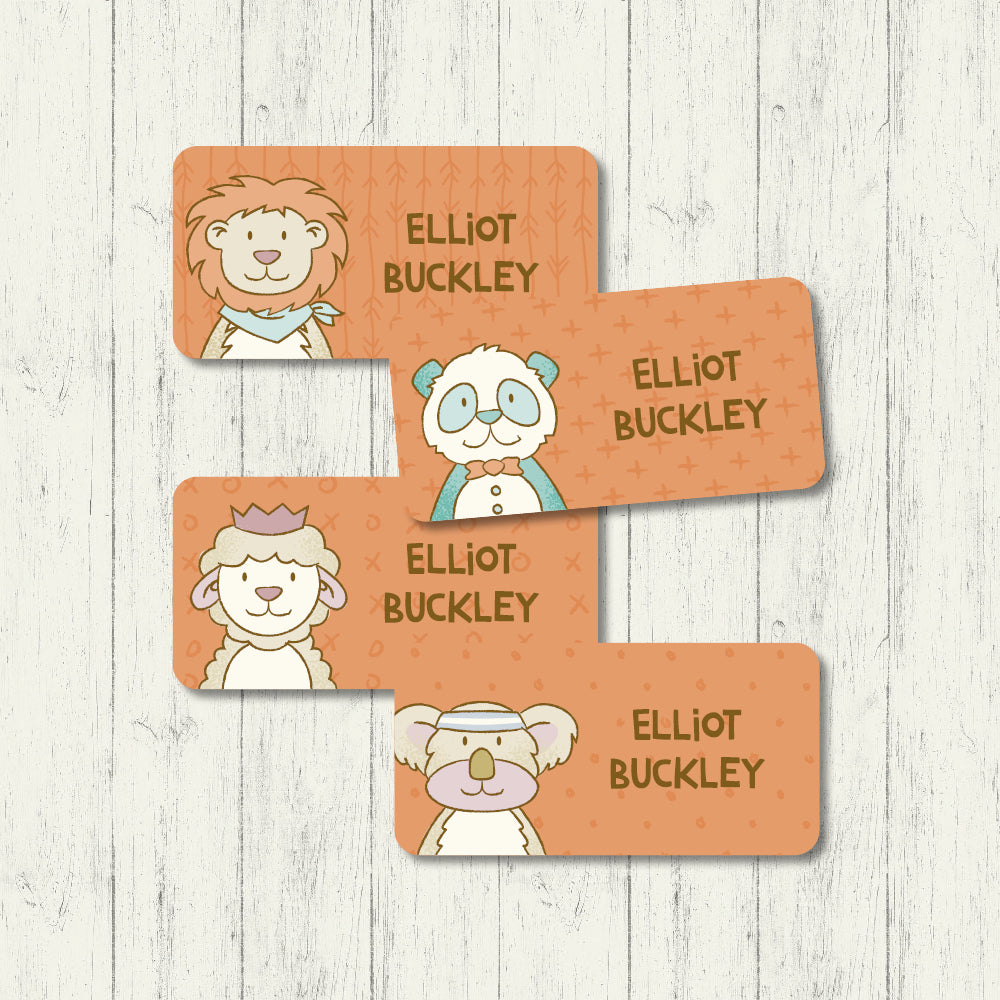Fuzzy Friends - Standard Labels