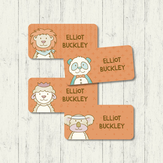 Fuzzy Friends - Standard Labels