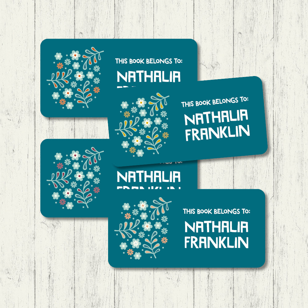 Garden Party - Book Labels