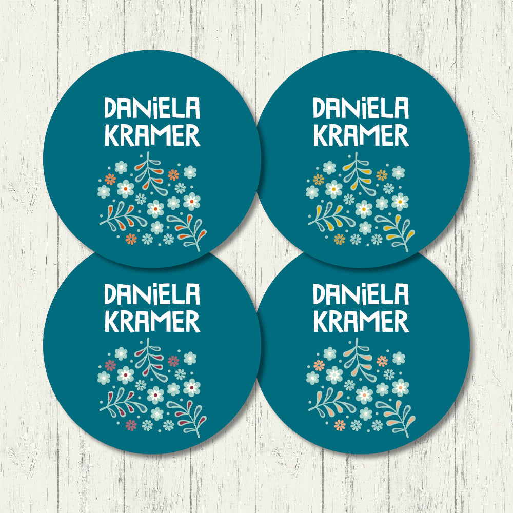 Garden Party - Circle Labels