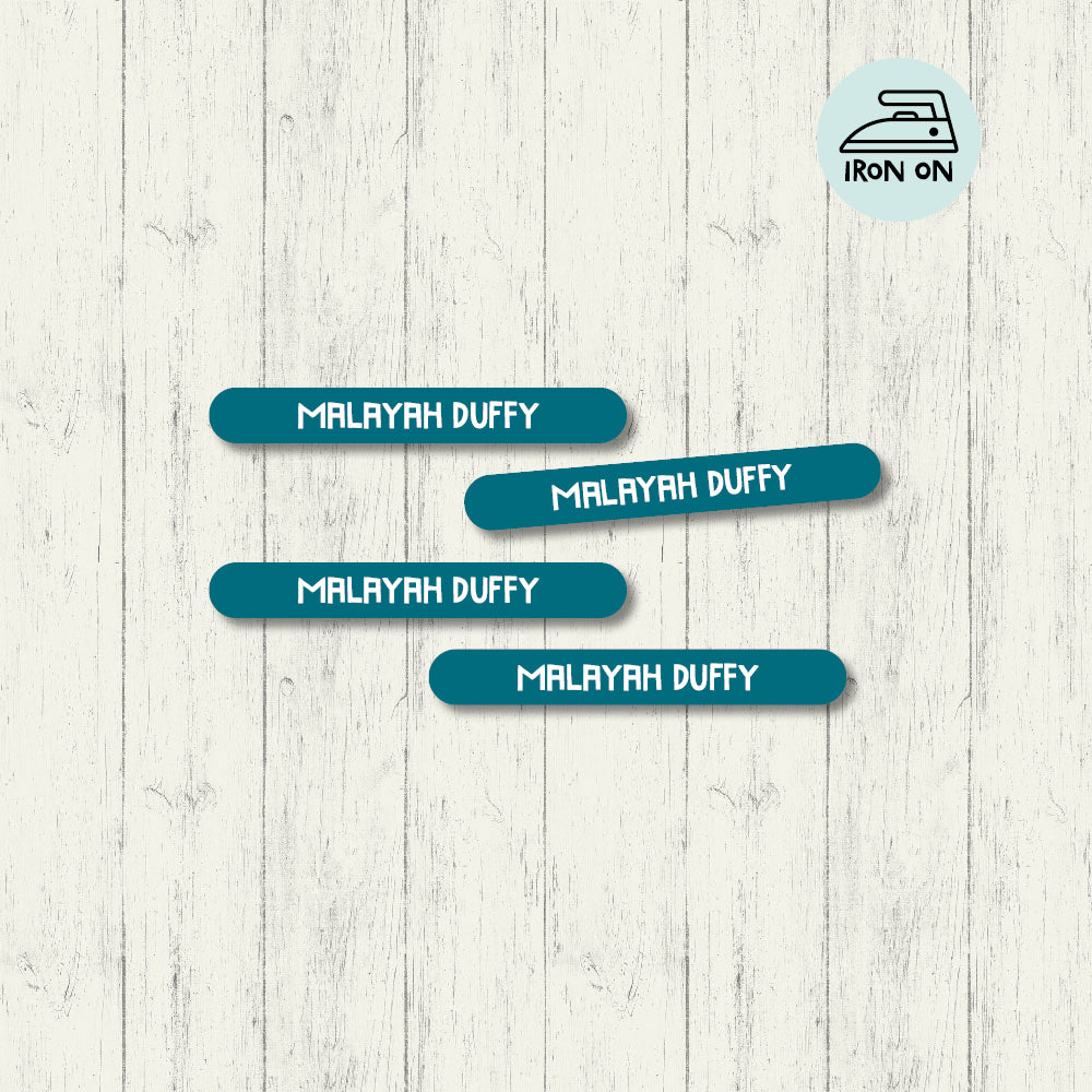 Garden Party - Mini Iron On Labels