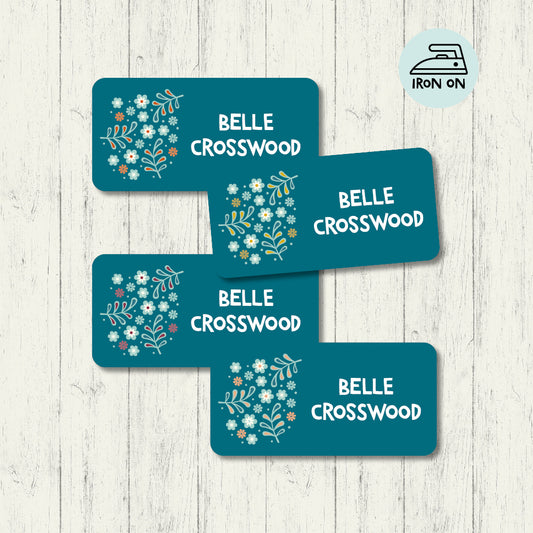 Garden Party - Standard Iron On Labels
