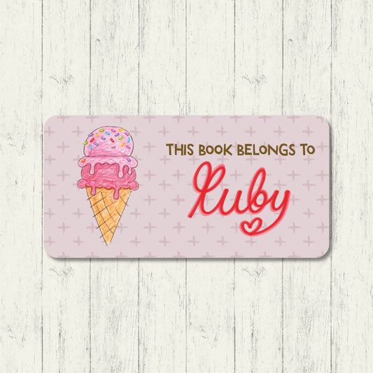 Custom Design - Book Label