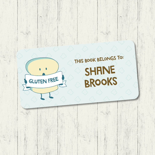 Gluten Free - Book Label
