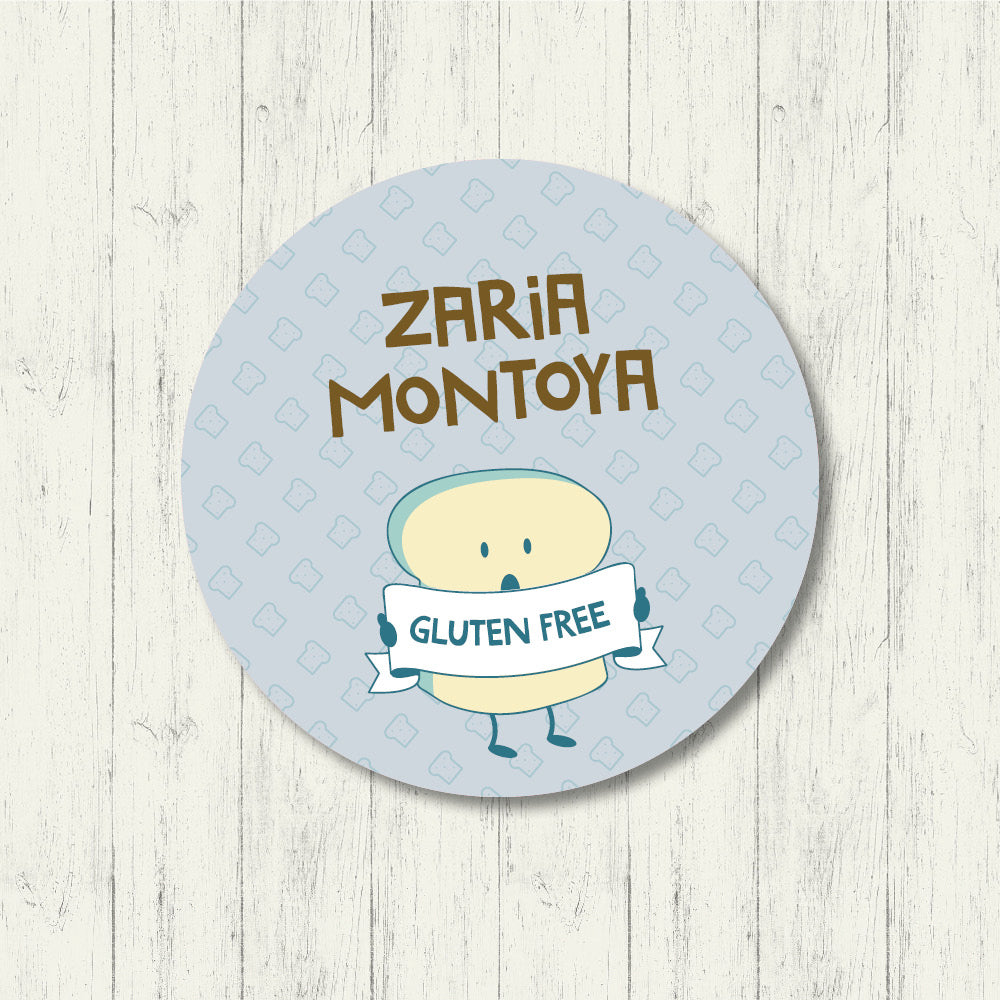 Gluten Free - Circle Label