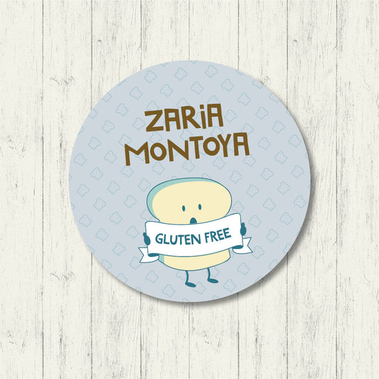 Gluten Free - Circle Label
