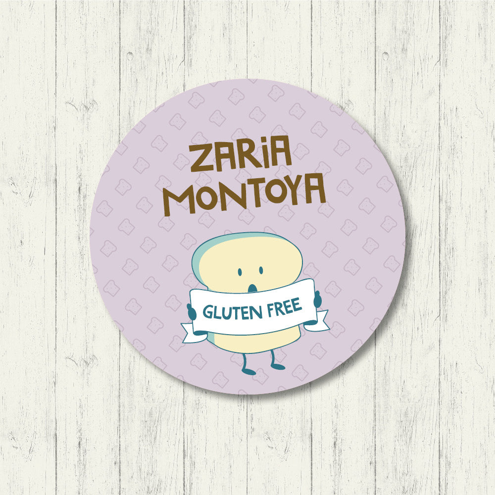 Gluten Free - Circle Label