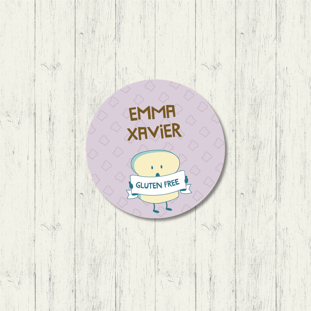 Gluten Free - Shoe Label