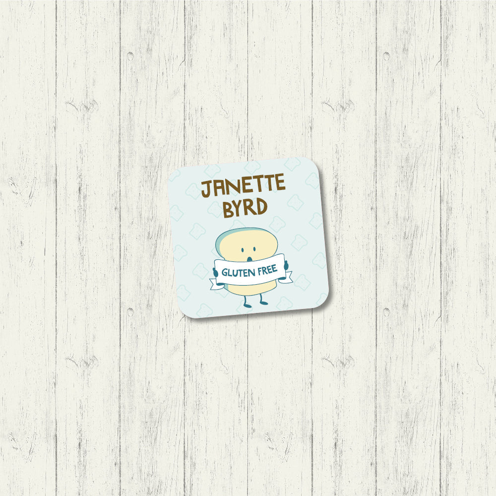 Gluten Free - Square Label