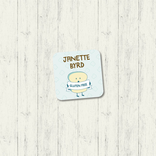 Gluten Free - Square Label