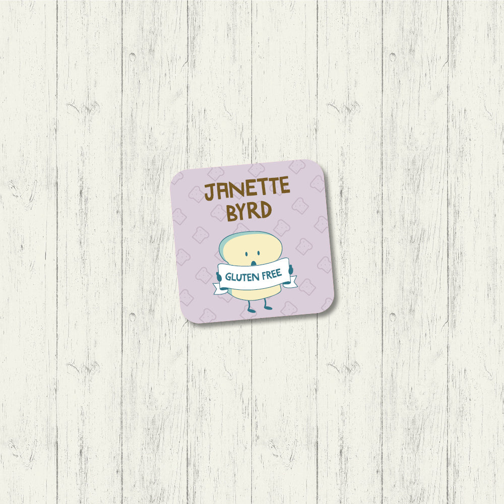 Gluten Free - Square Label