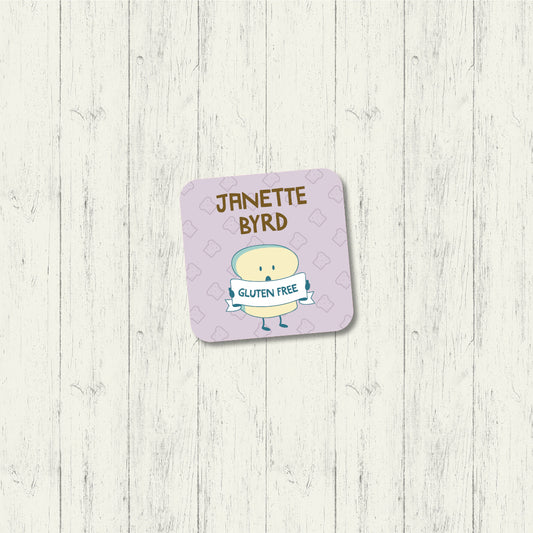 Gluten Free - Square Label