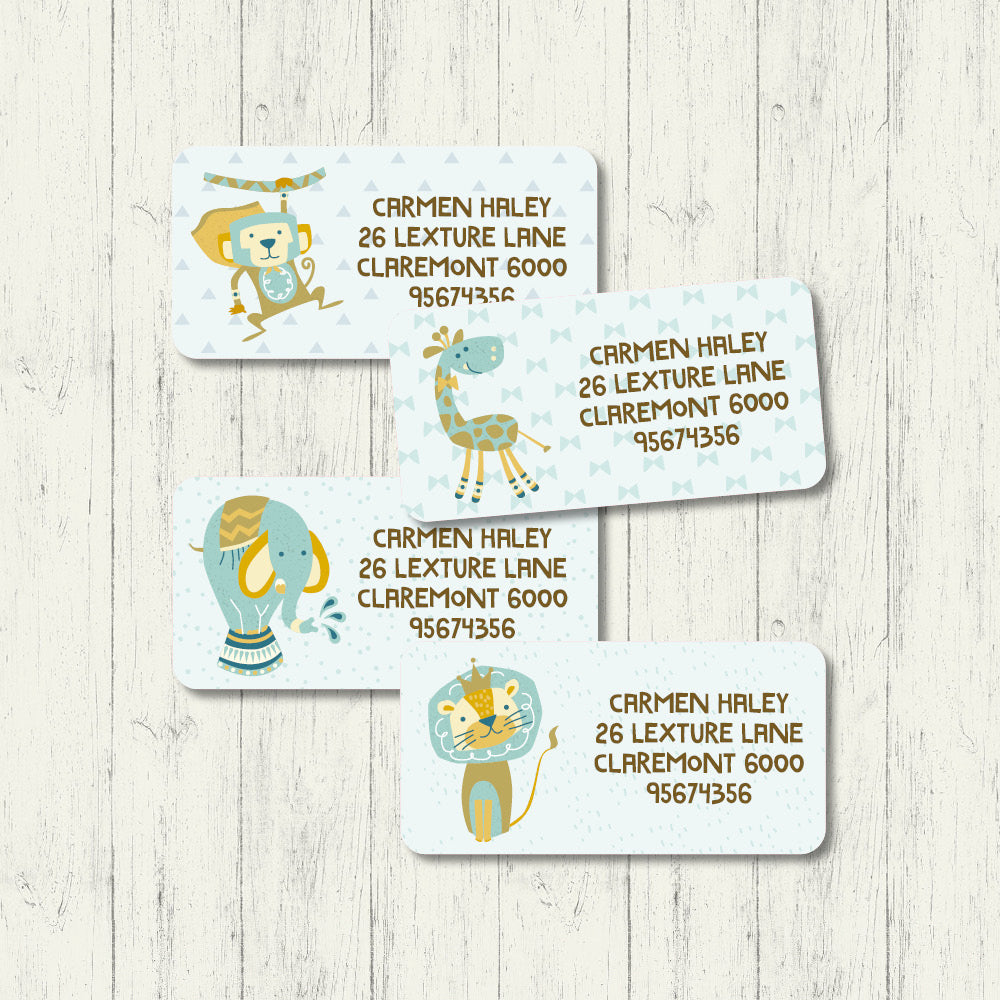 In The Wild - Address Labels