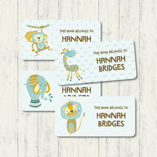 In The Wild - Book Labels