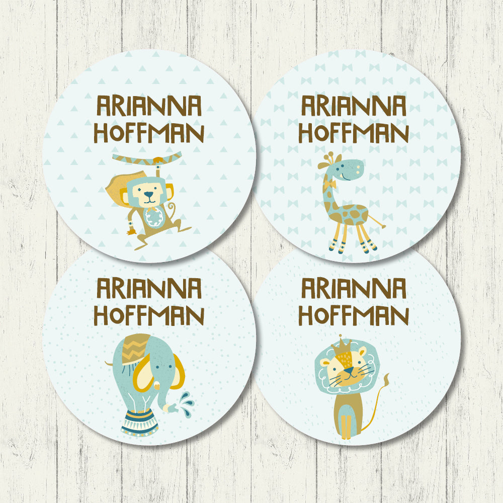 In The Wild - Circle Labels